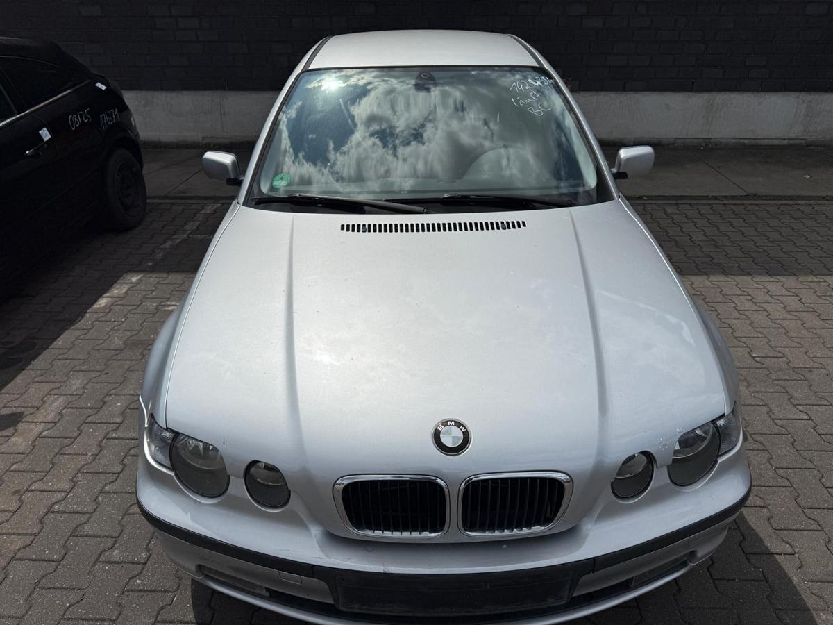 BMW E46 Compact original Motorhaube 354 Titansilber Metallic BJ03